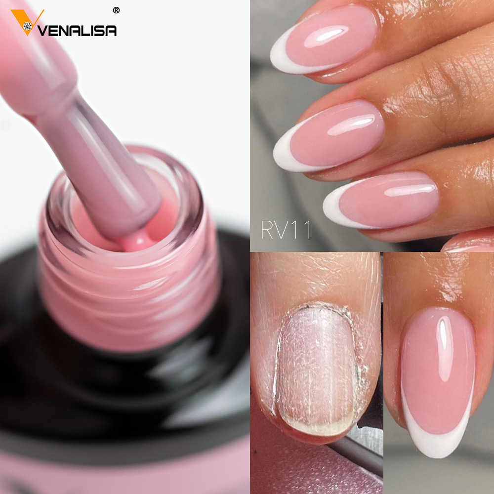 Nail Art Jelly - Venalisa base de borracha casaco cor