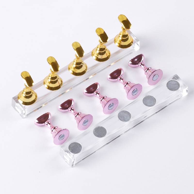 Nail Art Viral - 5/30 pçs/set suporte magnético do prego