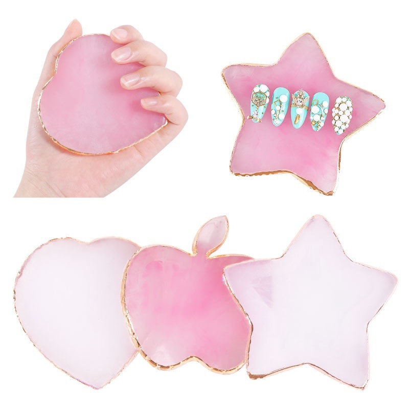 Nail Art Viral - Paleta de pedra de ágata de