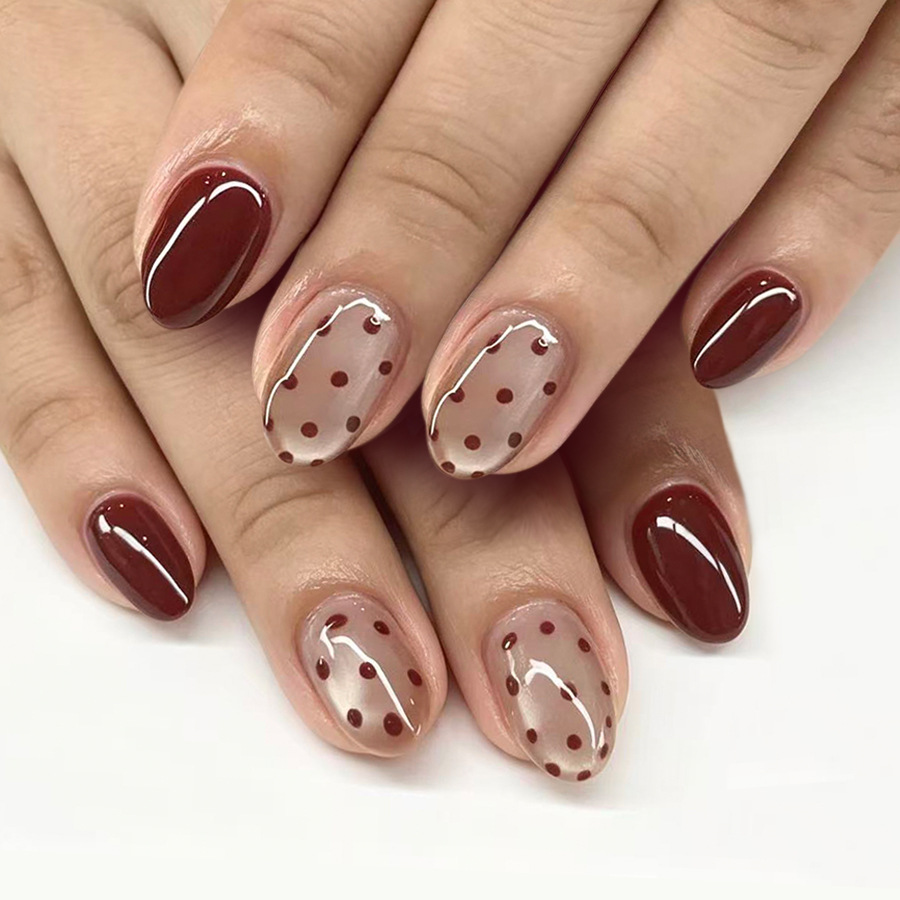 Nail Art Full Design - 24 Unidades de Unhas Postiças de