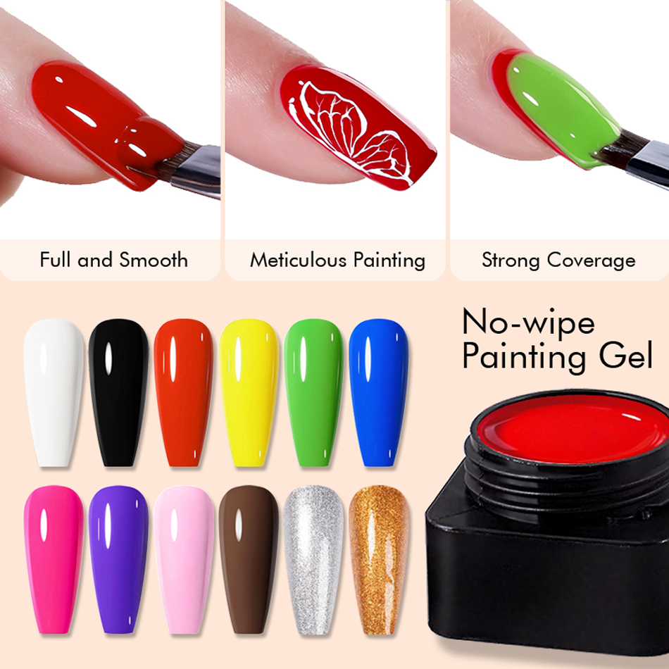 Nail Art Full Design - Chunshu 5ml sem limpeza 4 em