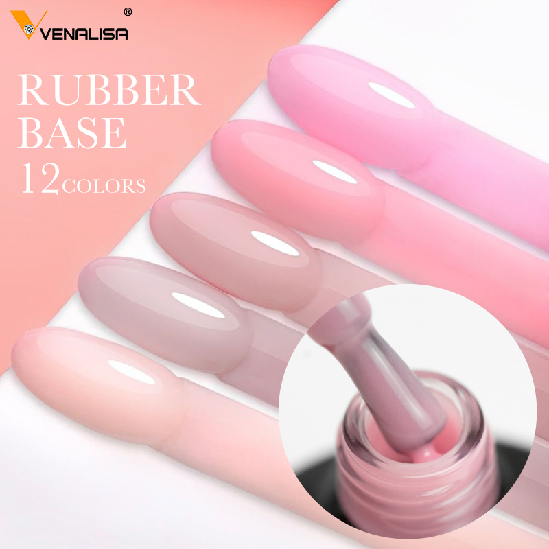 Venalisa base de borracha casa - Nail Art Jelly avaliação e preço