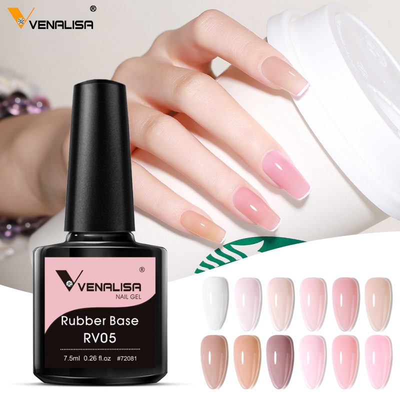 Venalisa base de borracha casa - Nail Art Jelly avaliação e preço