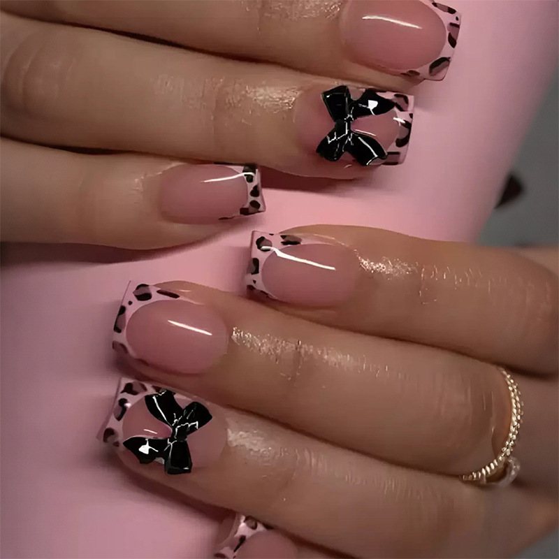 24 pçs cabeça quadrada curta u - Nail Art Full Design avaliação e preço