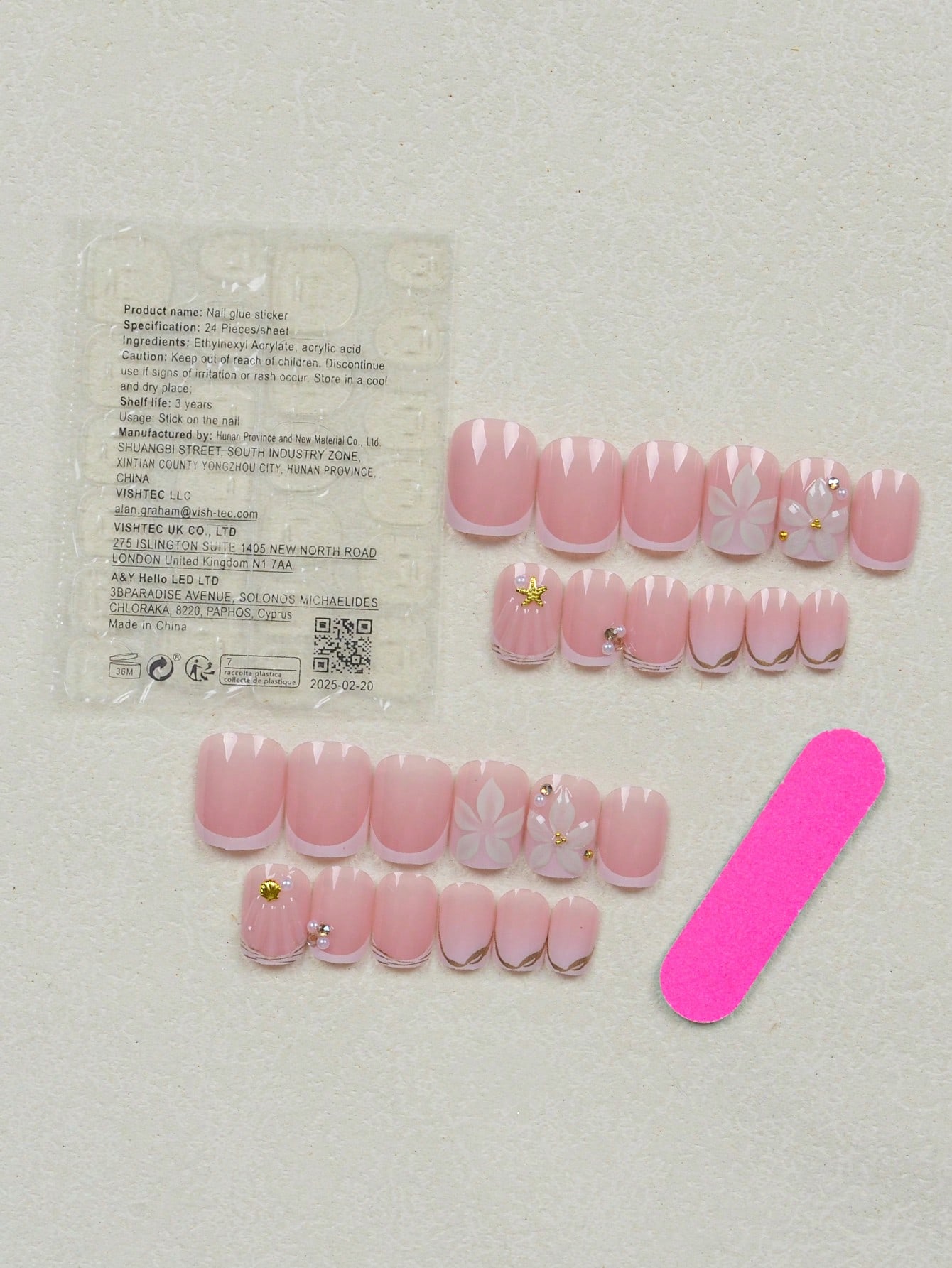 24 Unidades de Unhas Postiças  - Nail Art Jelly avaliação e preço