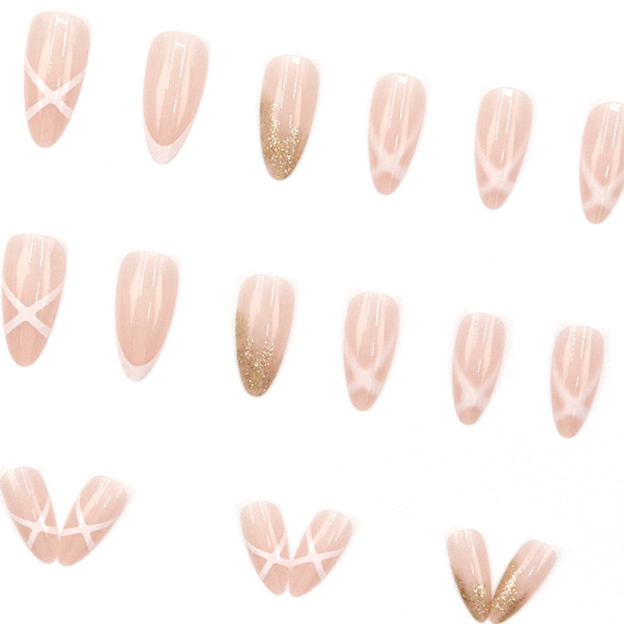 Unhas postiças médias para mul - Nail Art Full Design avaliação e preço