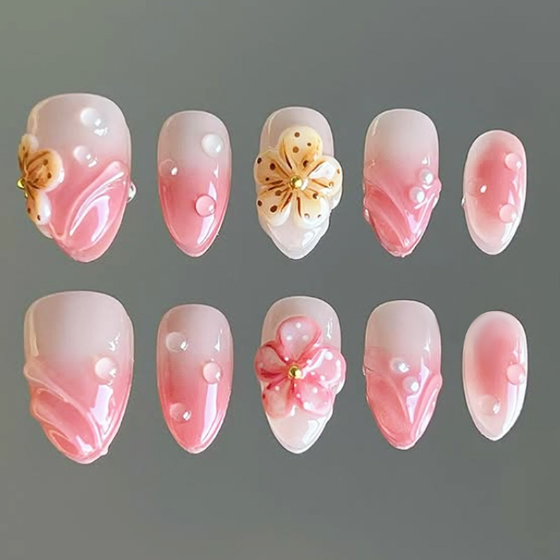 24 Unidades de Unhas Postiças  - Nail Art Full Design avaliação e preço