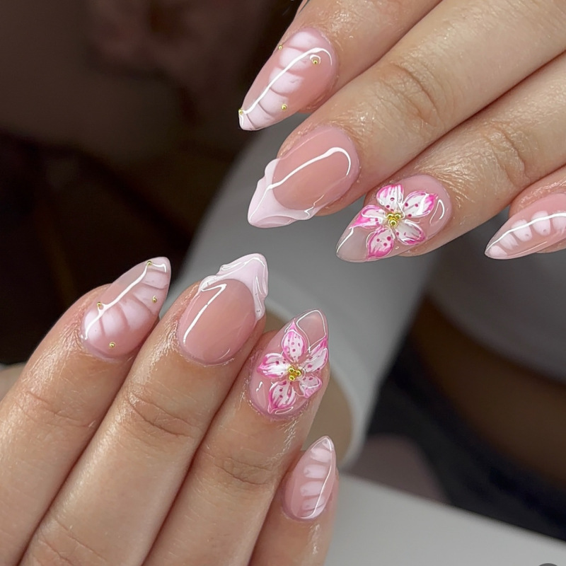 24 Unidades de Unhas Postiças  - Nail Art Full Design avaliação e preço