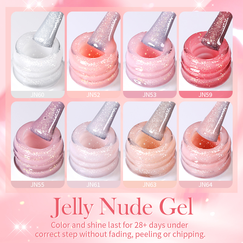 Born pretty 10ml glitter rosa  - Nail Art Jelly avaliação e preço