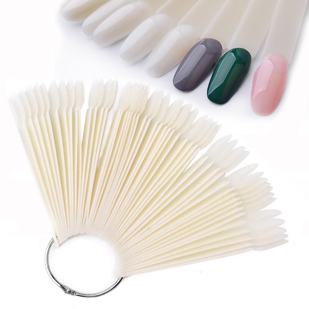 50 pçs dicas falsas para exibi - Nail Art Viral avaliação e preço