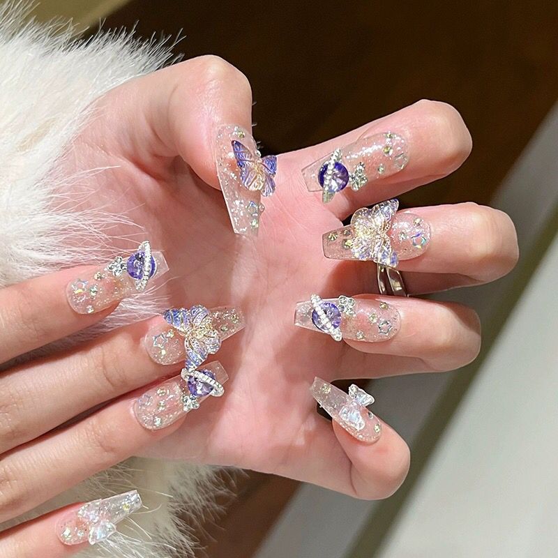 10 pçs imprensa artesanal em u - Nail Art Full Design avaliação e preço