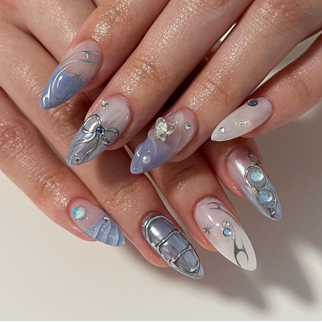 24 Unidades de Unhas Postiças  - Nail Art Full Design avaliação e preço