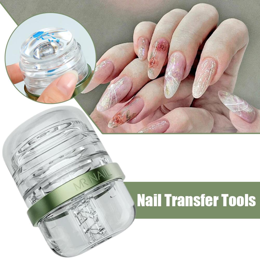Carimbo de Silicone para Arte  - Nail Art Jelly avaliação e preço
