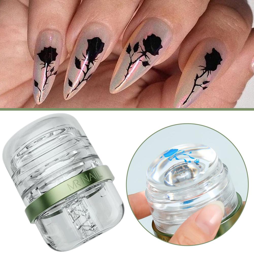 Carimbo de Silicone para Arte  - Nail Art Jelly avaliação e preço