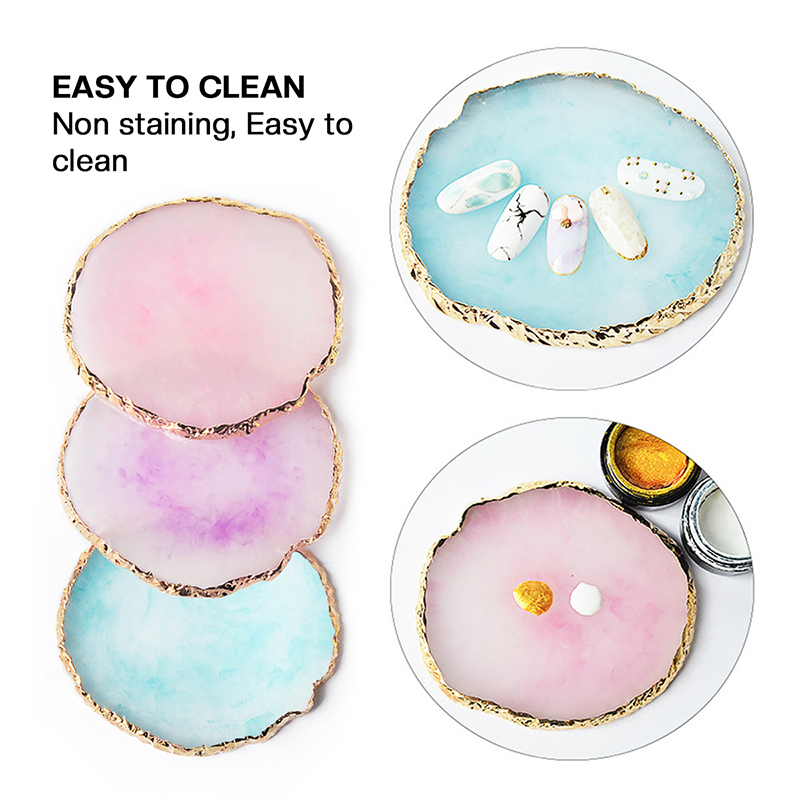 Paleta de Resina Ágata para Na - Nail Art Viral avaliação e preço
